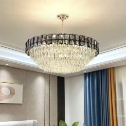 Lumini suspendate din cristal Corpuri de plafoniere contemporane