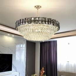 Lumini suspendate din cristal Corpuri de plafoniere contemporane