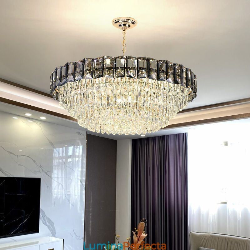 Lumini suspendate din cristal Corpuri de plafoniere contemporane