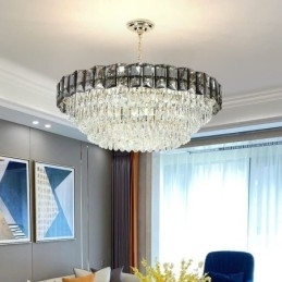 Lumini suspendate din cristal Corpuri de plafoniere contemporane