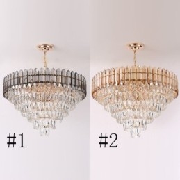 Corp de iluminat de tavan modern din cristal