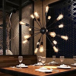 Candelabru din metal din alamă antică Country Designers