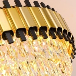 Plafoniera modernă cu pandantiv din cristal