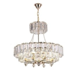 Lampă suspendată din cristal alb Plafoniere moderne Lumini suspendate