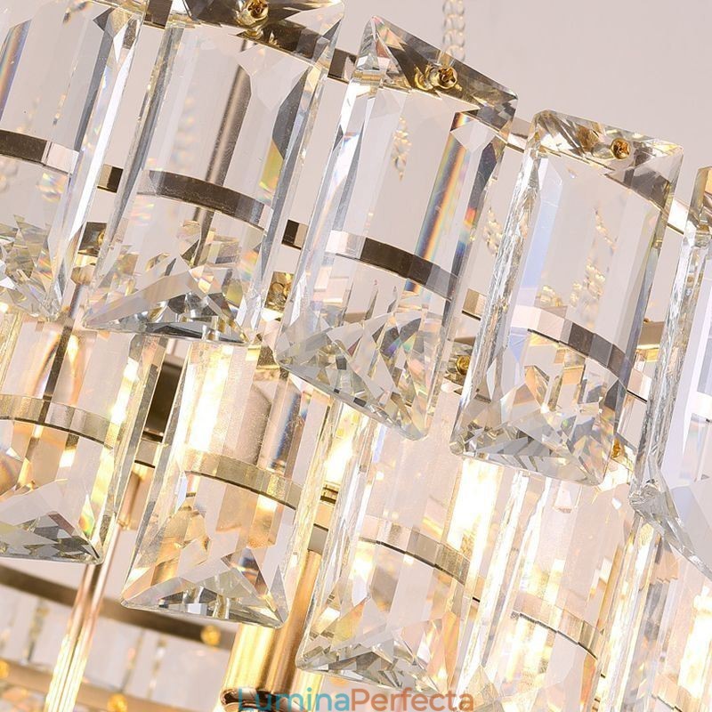 Lampă suspendată din cristal alb Plafoniere moderne Lumini suspendate