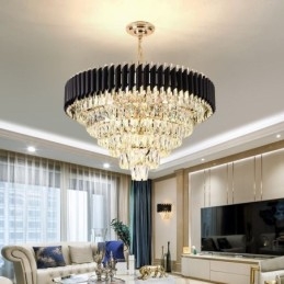 Plafoniera de lux din cristal 6 9 12 lumini