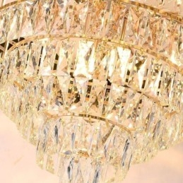 Plafoniera de lux din cristal 6 9 12 lumini