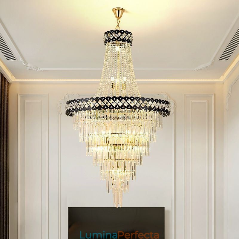 Plafoniera de lux din cristal