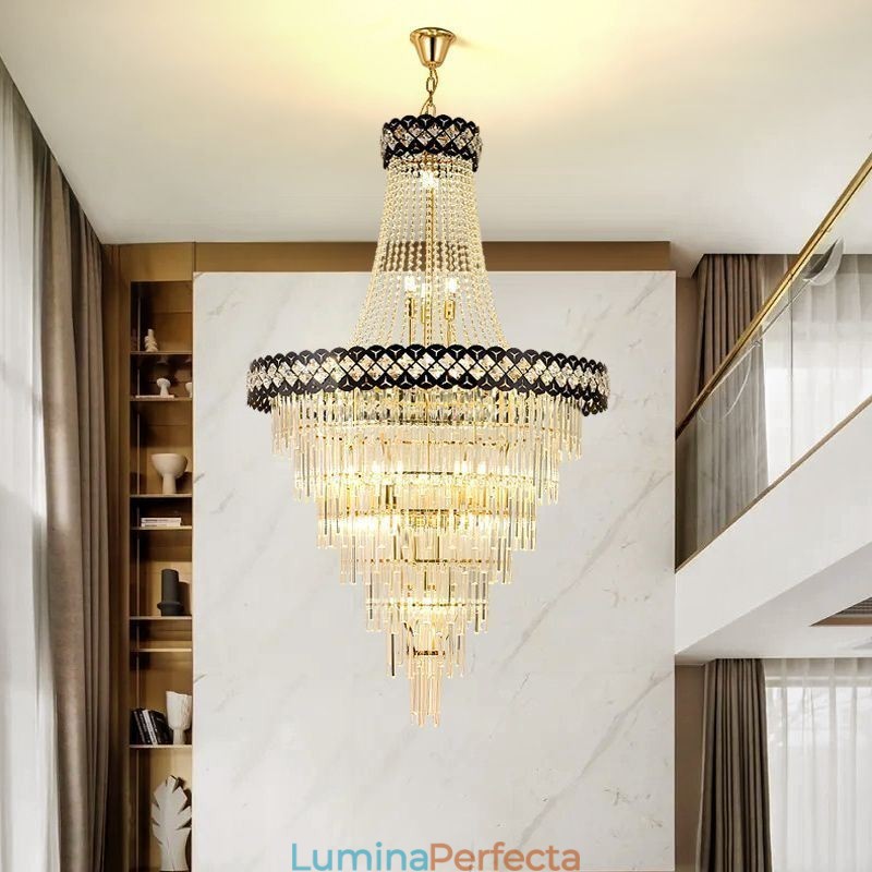 Plafoniera de lux din cristal