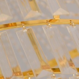 Plafoniera contemporană din cristal european