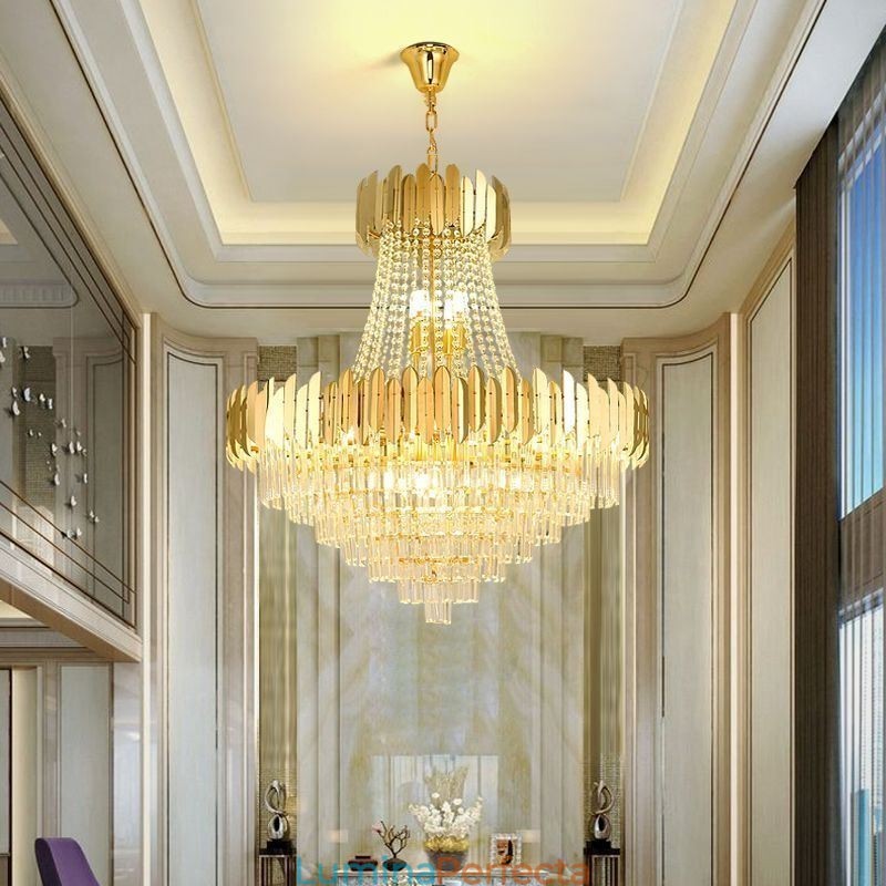 Plafoniera clasică K9 Crystal Pendant