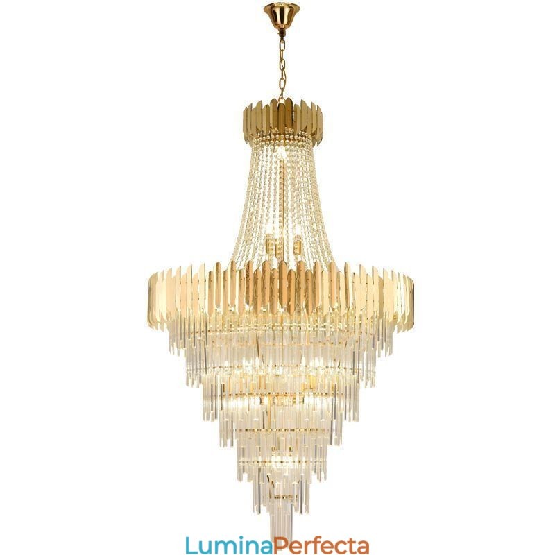 Plafoniera superbă din cristal