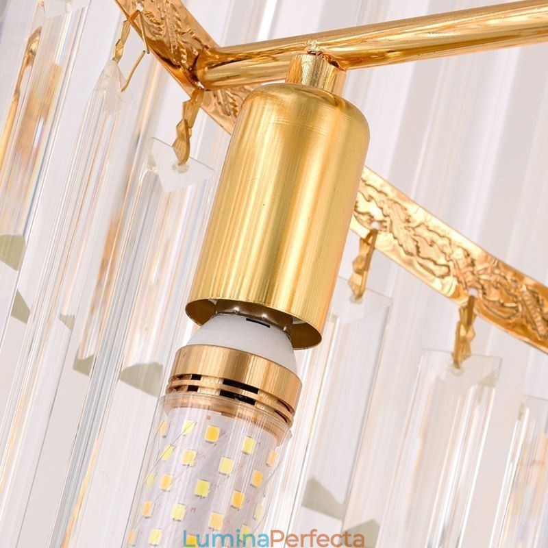 Lampă suspendată modernă de lux din cristal