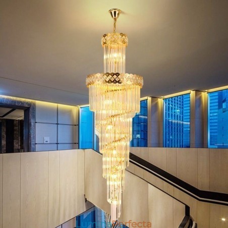 Lampă suspendată de lux Lampă suspendată mare 12 16 18 Lumini Lampă suspendată de lux Lampă suspendată mare 12 16 18 Lumini
