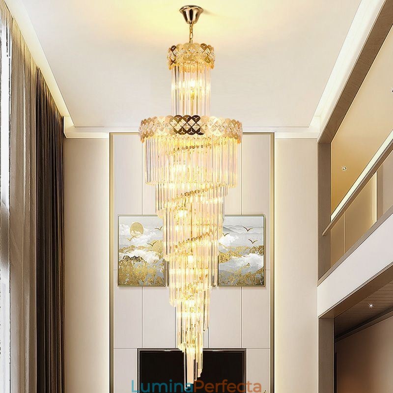 Lampă suspendată de lux Lampă suspendată mare 12 16 18 Lumini