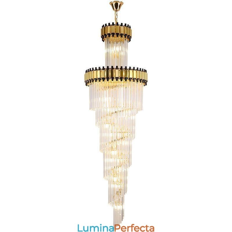 Plafoniera din cristal modern spectaculos K9