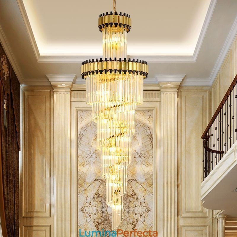 Plafoniera din cristal modern spectaculos K9