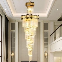 Plafoniera din cristal modern spectaculos K9