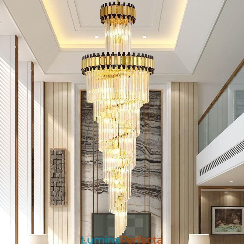 Plafoniera din cristal modern spectaculos K9