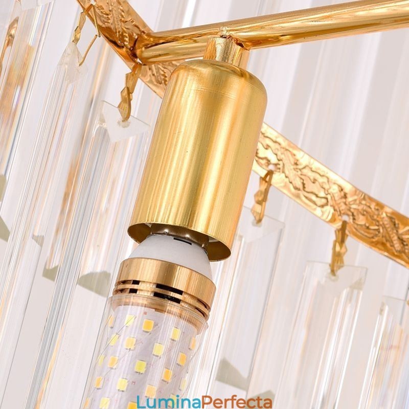 Plafoniera din cristal modern spectaculos K9