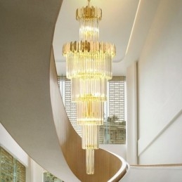 Plafoniera modernă din cristal Lampă suspendată Foaierul de luat masa