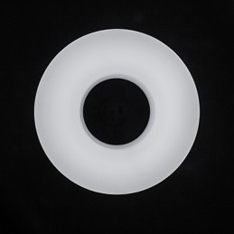 Candelabru acrilic de top cu economie de energie Iluminare proiect Lampă rotundă modernă