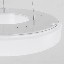 Candelabru acrilic de top cu economie de energie Iluminare proiect Lampă rotundă modernă