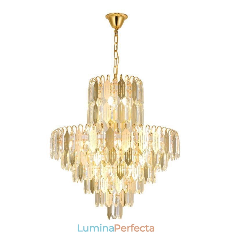 Lampă de plafon modernă din cristal Lampă de tavan contemporană