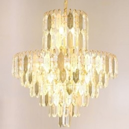 Lampă de plafon modernă din cristal Lampă de tavan contemporană