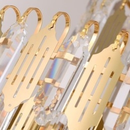 Lampă de plafon modernă din cristal Lampă de tavan contemporană
