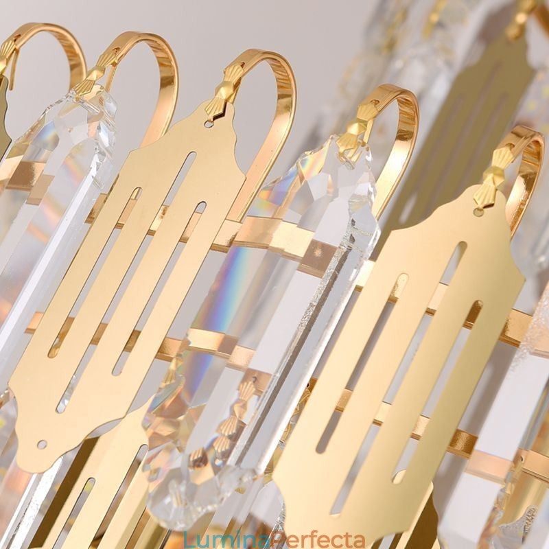 Lampă de plafon modernă din cristal Lampă de tavan contemporană