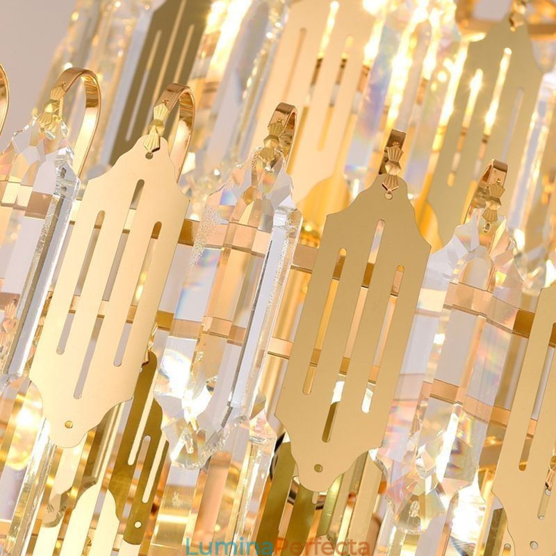 Lampă de plafon modernă din cristal Lampă de tavan contemporană