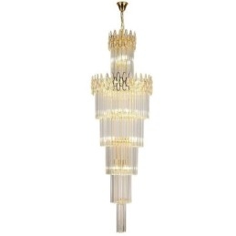 Lumină suspendată modernă spectaculoasă de tavan înalt Scări