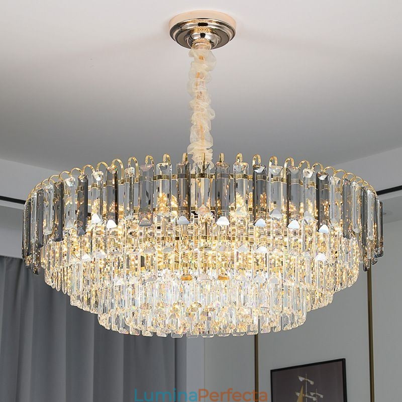 Lumini suspendate din cristal Plafoniera de lux 12 16 lumini