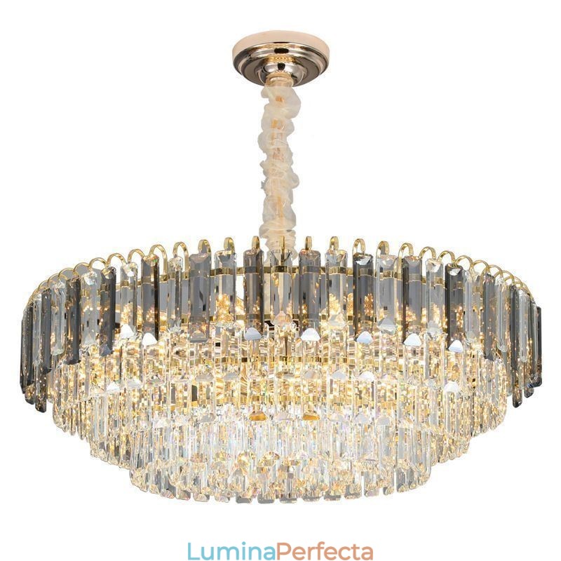 Lumini suspendate din cristal Plafoniera de lux 12 16 lumini