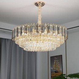 Lumini suspendate din cristal Plafoniera de lux 12 16 lumini