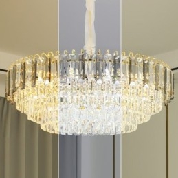 Lumini suspendate din cristal Plafoniera de lux 12 16 lumini