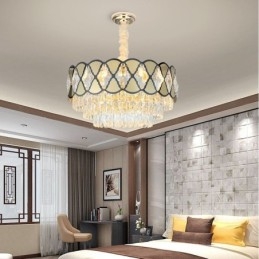 Lampă suspendată din cristal Plafoniere moderne din dantelă