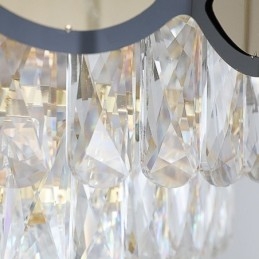 Lampă suspendată din cristal Plafoniere moderne din dantelă