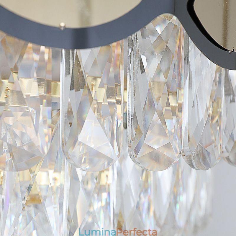 Lampă suspendată din cristal Plafoniere moderne din dantelă