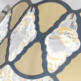 Lampă suspendată din cristal Plafoniere moderne din dantelă