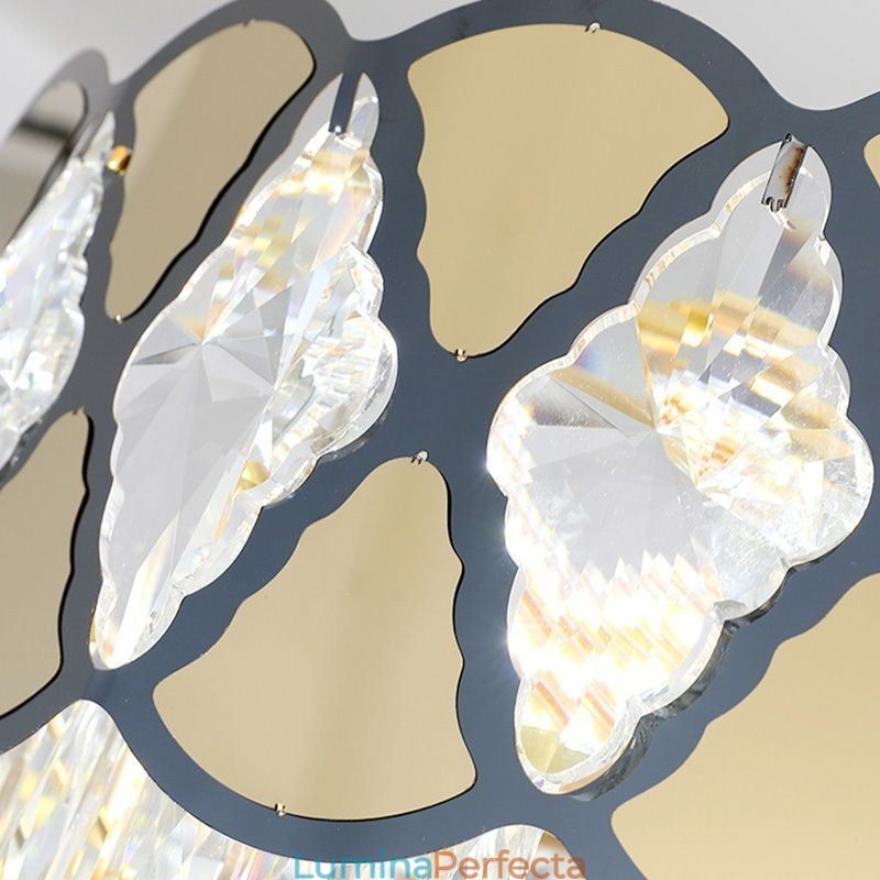 Lampă suspendată din cristal Plafoniere moderne din dantelă