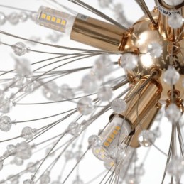 Candelabru cu foc de artificii 8 lumini Lampă suspendată cu păpădie