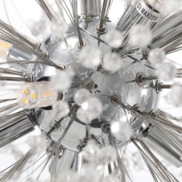 Candelabru cu foc de artificii 8 lumini Lampă suspendată cu păpădie