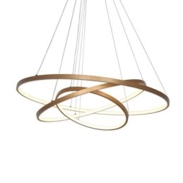 Pendant Lampă Modern Candelabru Iluminat Plafoniera 3 Inele
