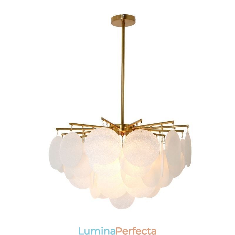 Lampă suspendată modernă cu 6 lumini, cu formă de sticlă