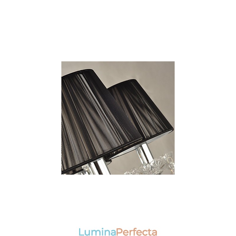 Candelabru elegant din cristal cu 12 lumini