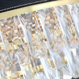 Lampă suspendată modernă Plafoniera din cristal 9 12 16 Lumini