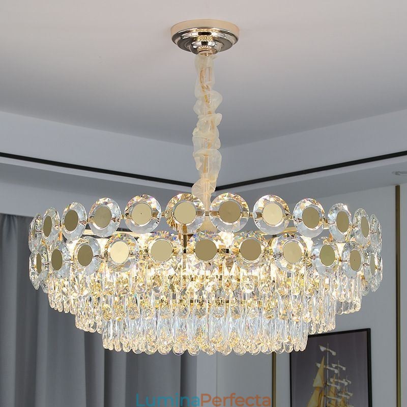 Corp de iluminat de tavan modern din cristal