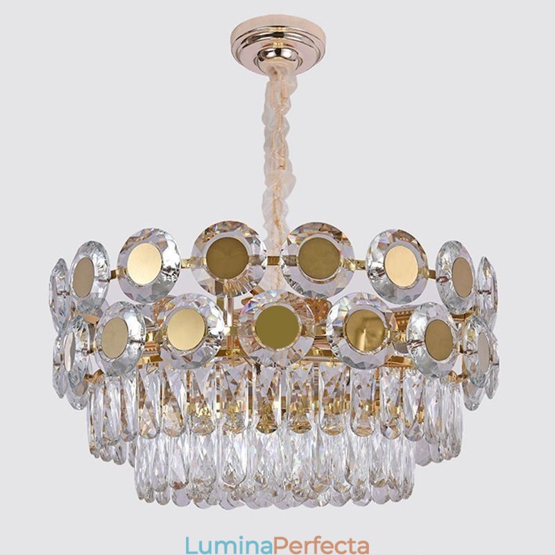 Corp de iluminat de tavan modern din cristal